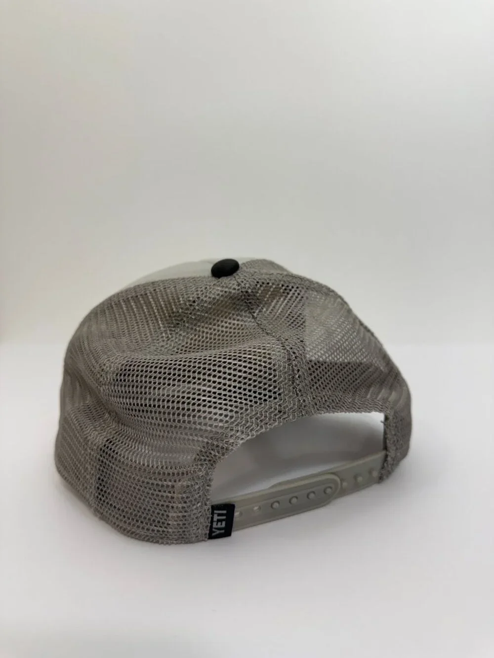 Yeti Kids Pup in a Truck Trucker Hat Cap Gray Adjustable Snapback Extremely RARE